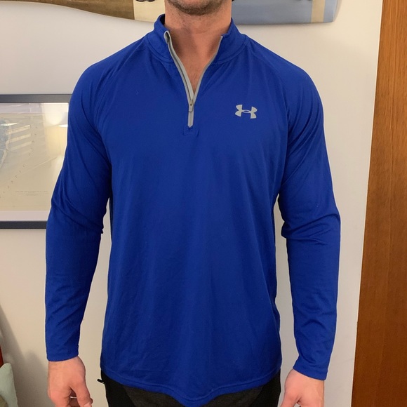 under armour heatgear quarter zip